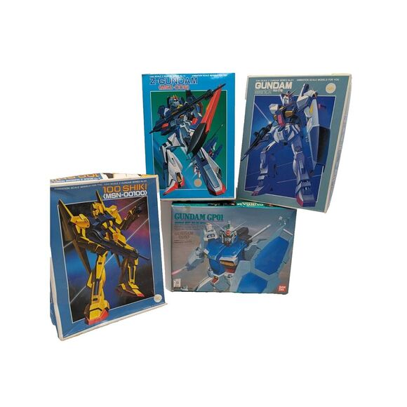 Bandai 1/144 Z Gundam Lot of‎ 4. No. 1, 13, 20, 83